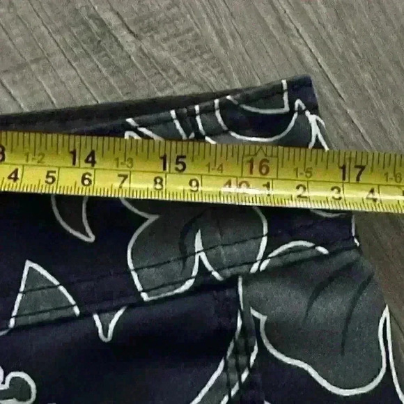 Vintage Y2K Hurley International Boardshorts Swim Trunk Shorts Floral Mens SZ 33 - Picture 8 of 13